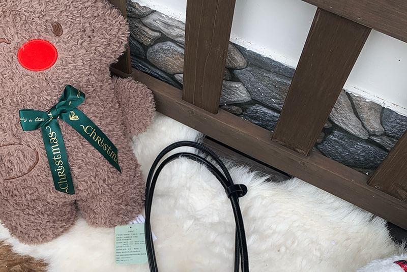 Tote Bag Bow Multi-Pocket