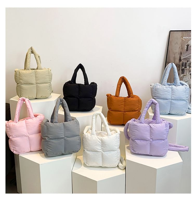 Crossbody Plain Bag Puffer