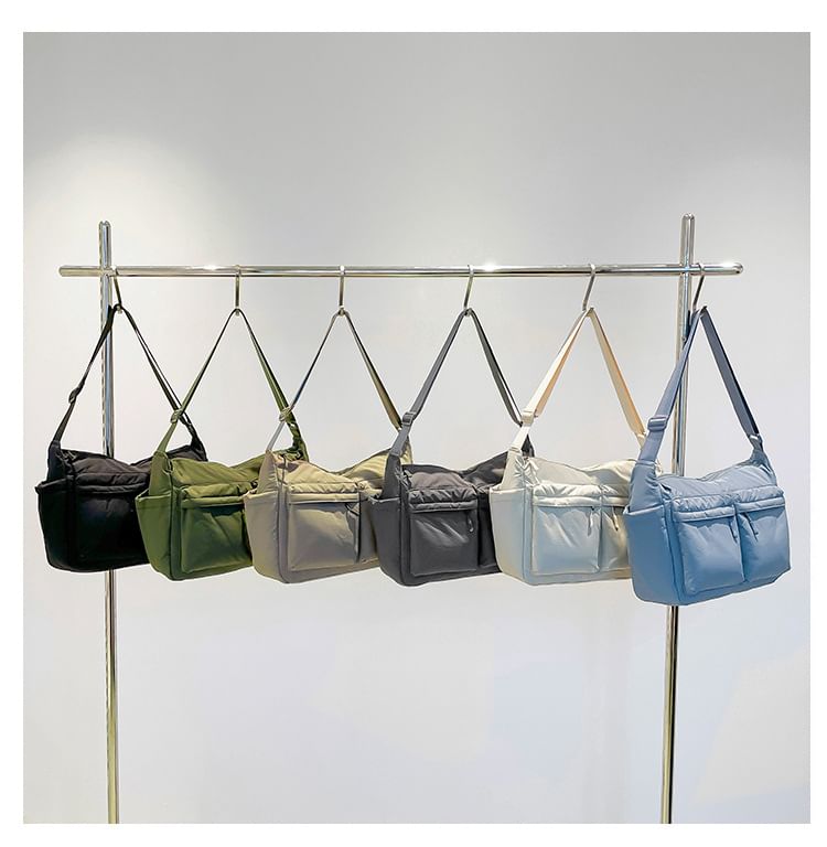 Messenger Plain Nylon Bag