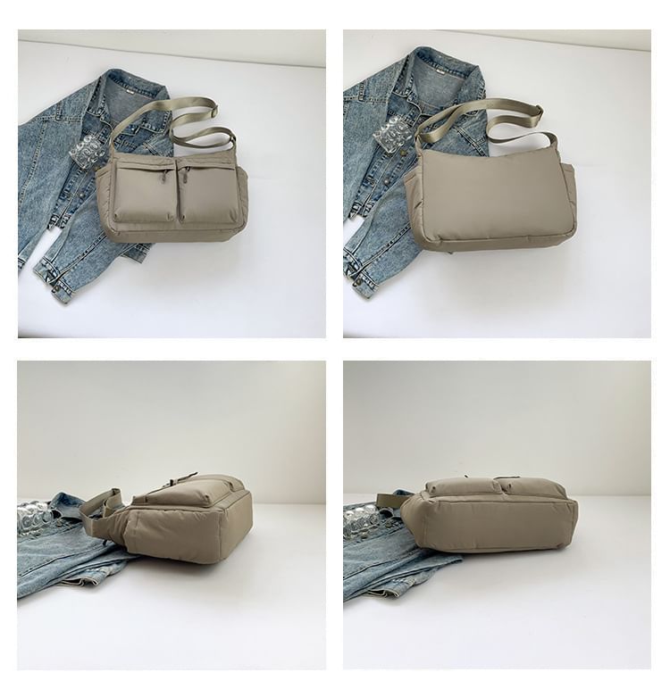 Messenger Plain Nylon Bag