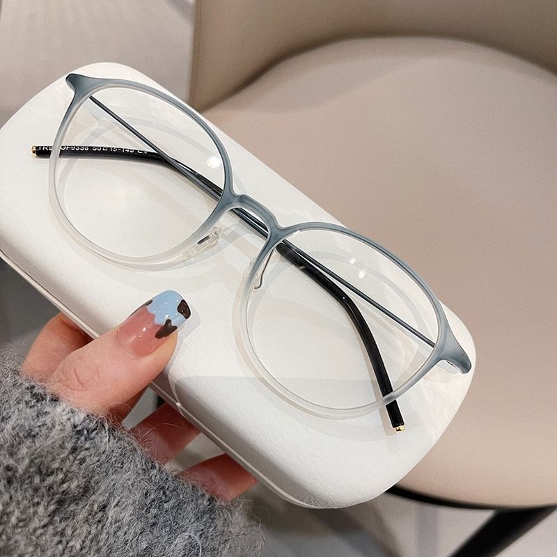 Blocking Glasses Round Light Blue