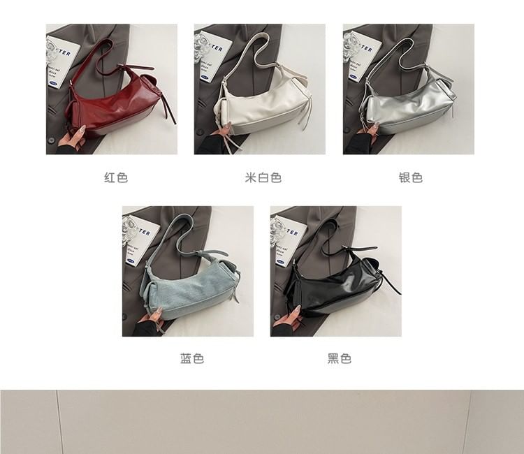Multi-Pocket Faux Leather Bag Tote
