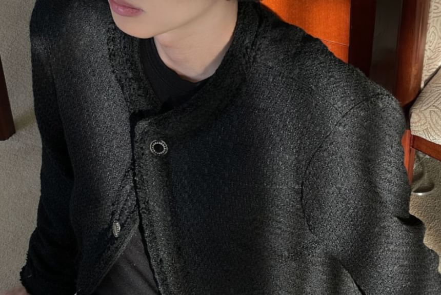 Unisex Tassel Tweed Jacket