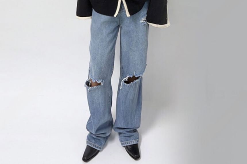 Unisex Contrast Trim Tweed Jacket