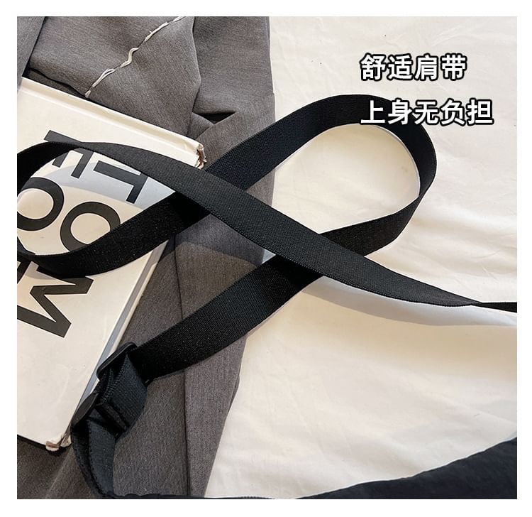 Canvas Plain Bag Hobo