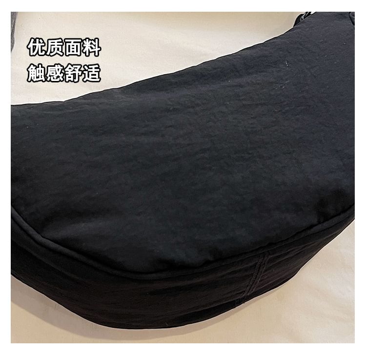 Canvas Plain Bag Hobo