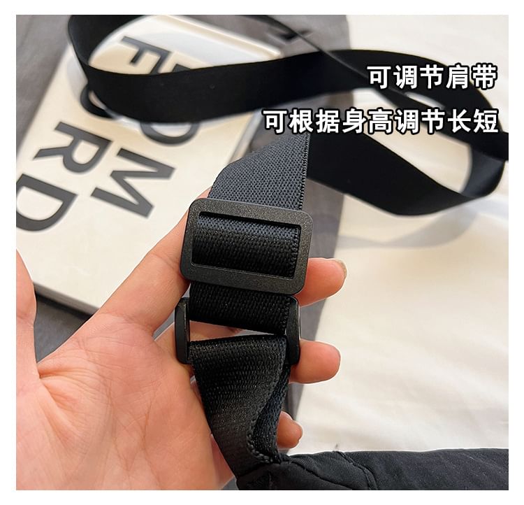 Canvas Plain Bag Hobo