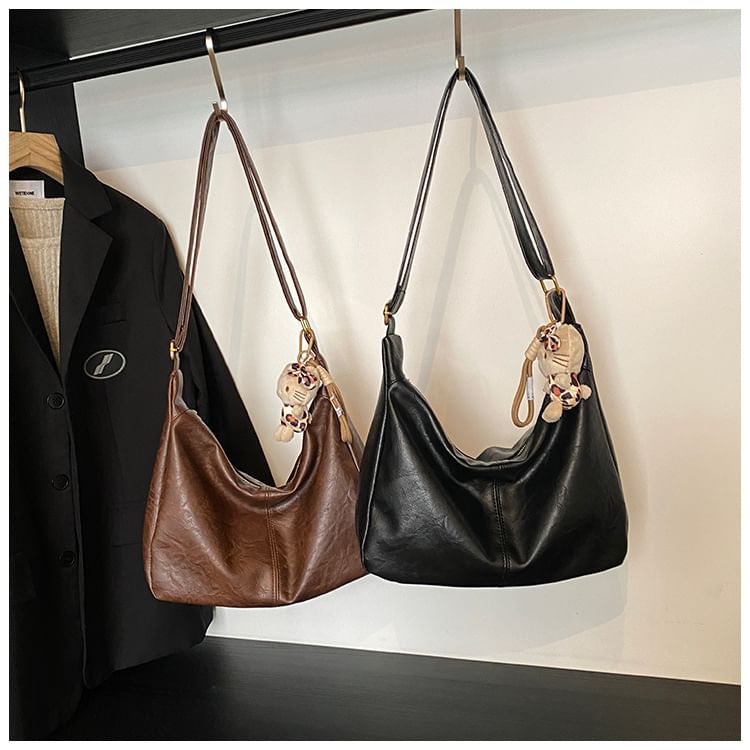 Faux Crossbody Bag Leather