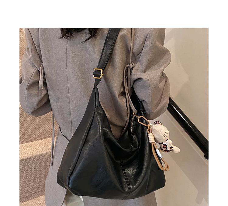 Faux Crossbody Bag Leather