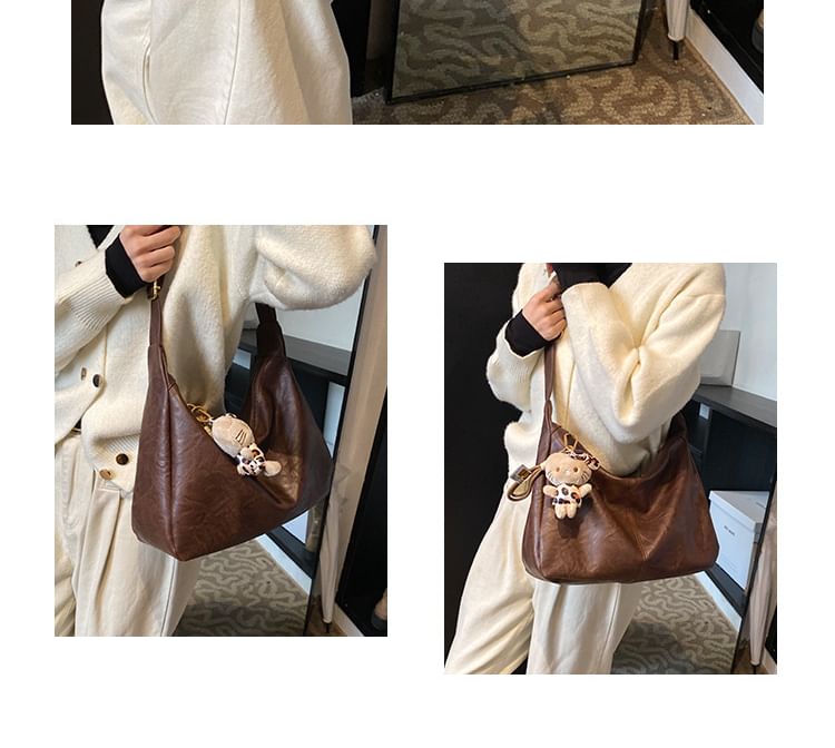 Faux Crossbody Bag Leather