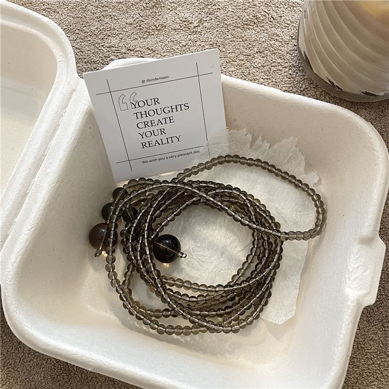 Beaded Necklace Long