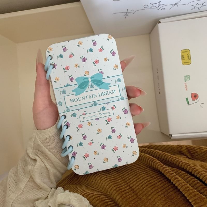 Folio Case Floral Phone