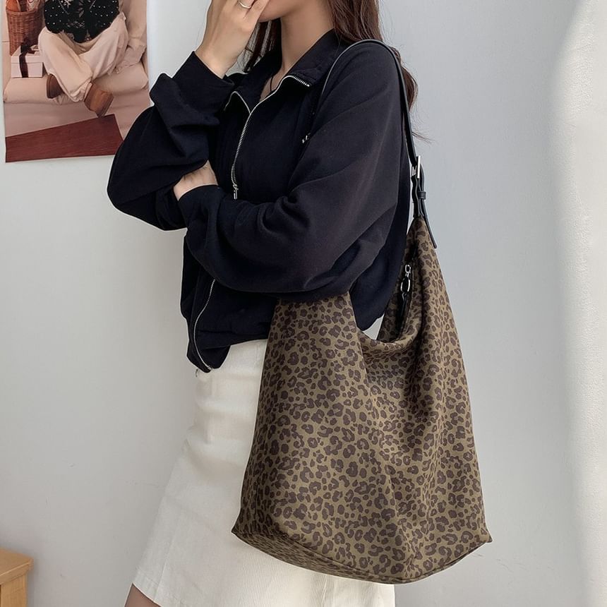 Leopard Bag Print Tote