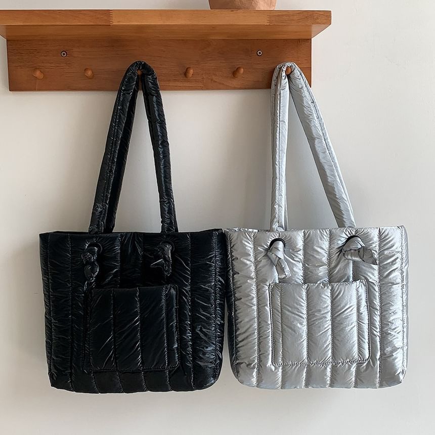 Tote Bag Quilted Plain