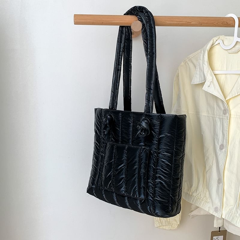 Tote Bag Quilted Plain