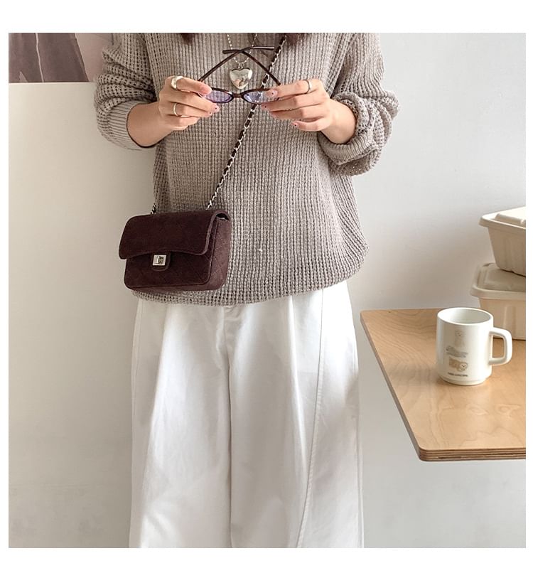 Chain Bag Strap Quilted Flap Crossbody