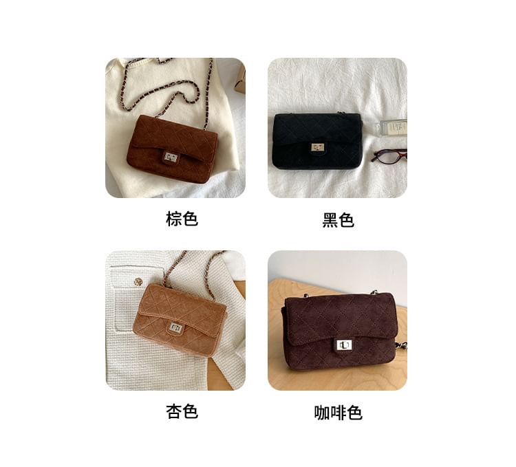 Chain Bag Strap Quilted Flap Crossbody