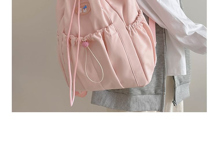 Backpack Drawstring Nylon Applique