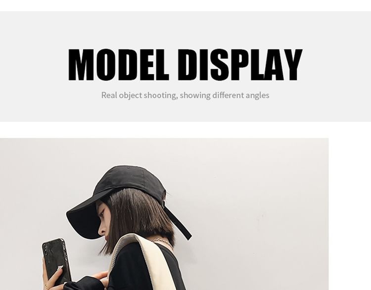 Lettering Backpack Nylon