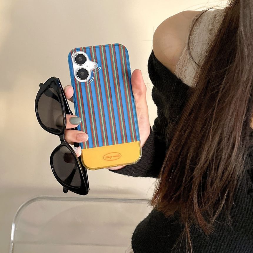 Case Striped Strap / Set Phone