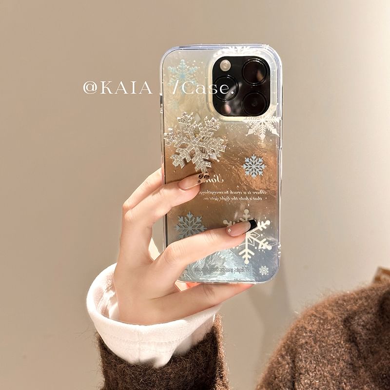 Case Phone Snowflake