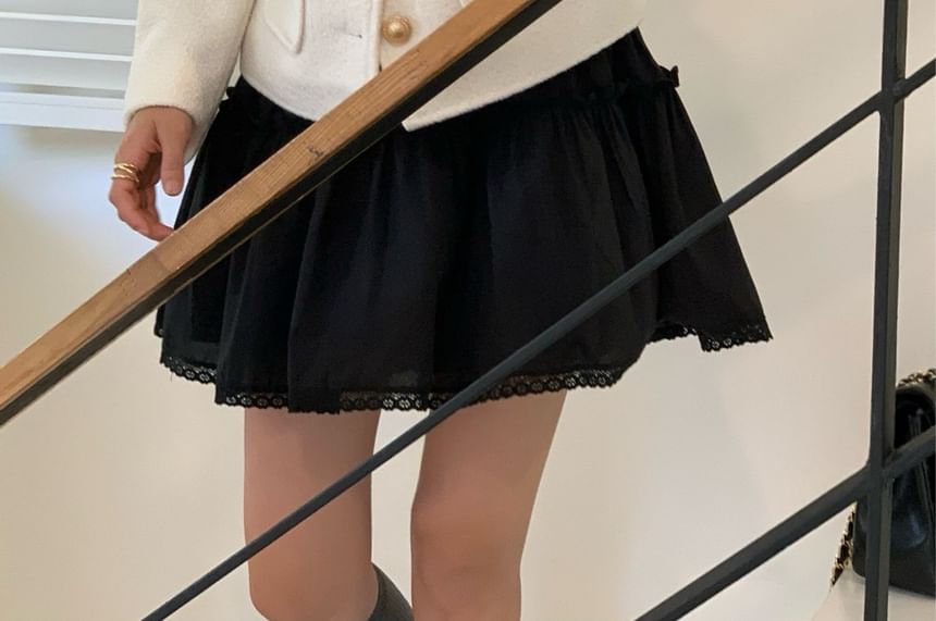 Two-Tone Tweed Jacket