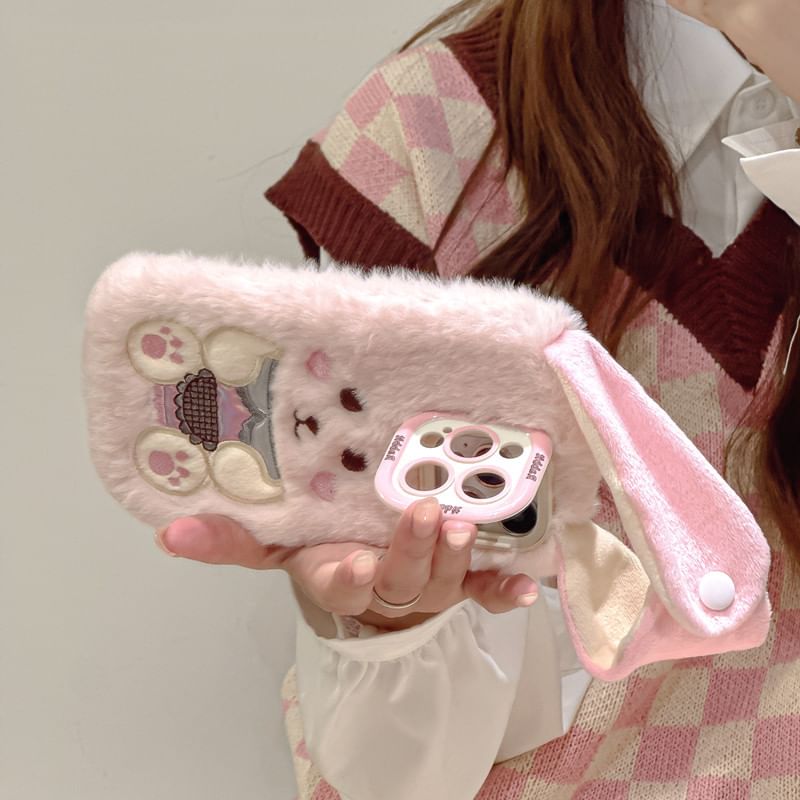 Chenille Rabbit Case Phone