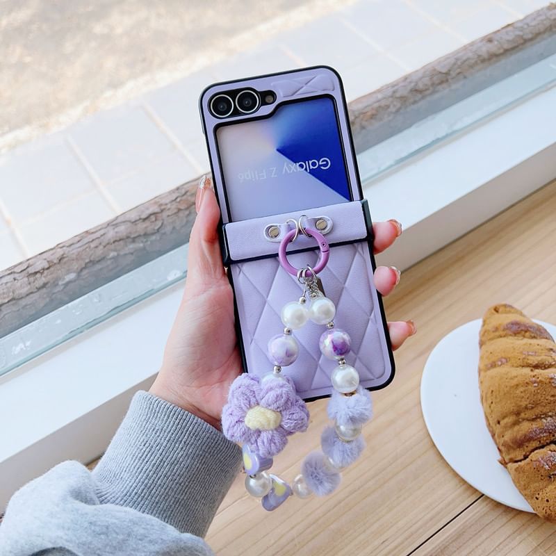 Strap Floral Phone Case