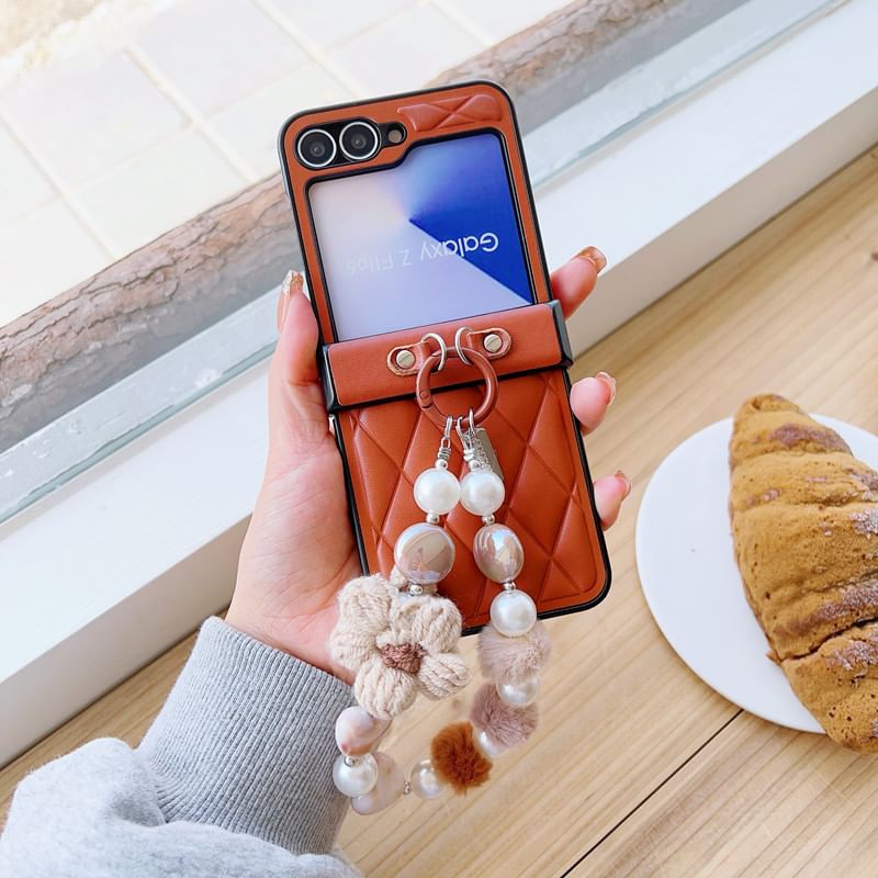 Strap Floral Phone Case
