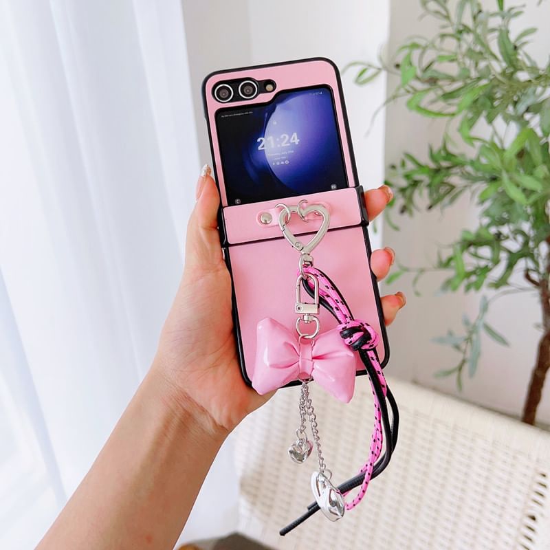 Phone Strap Case Bow
