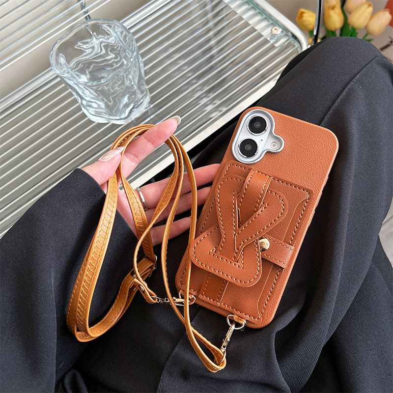 Case Card Phone Holder Lanyard