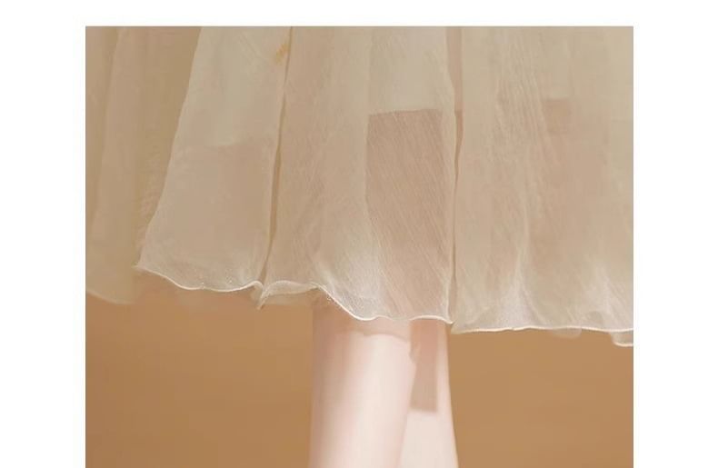 Bow Pointy Heel Glitter Block Sandals