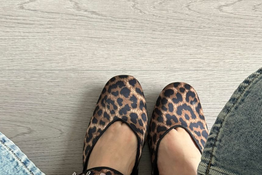 Buckled Mary Jane Shoes