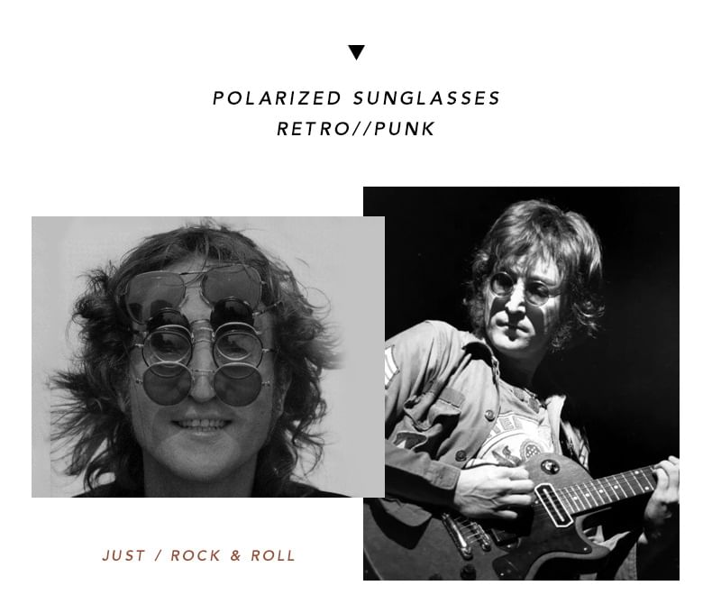 Frame Round Metal Sunglasses