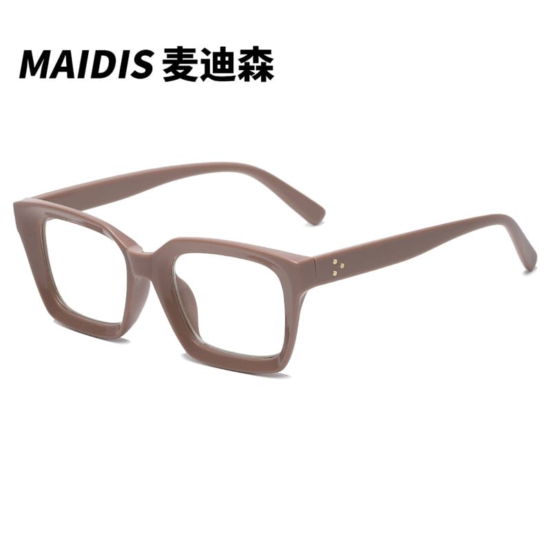 Resin Light Square Blue Eyeglasses Blocking