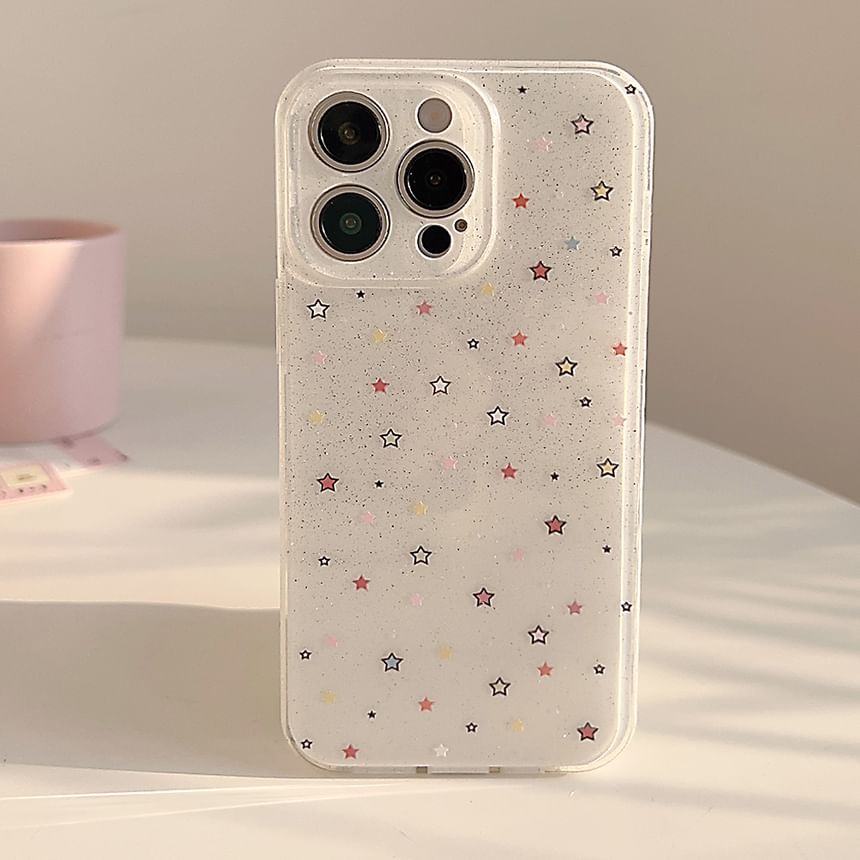 Phone Glitter Case Star