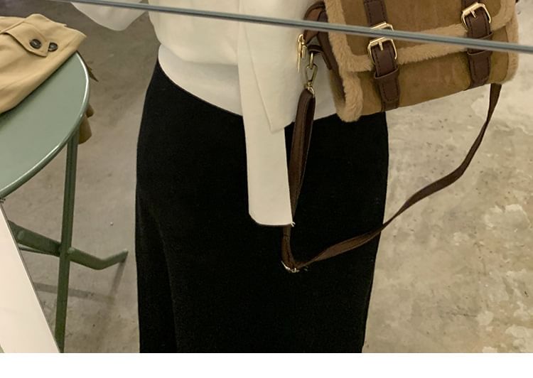 Plain V-Neck Mock Two-Piece Button Front Cardigan