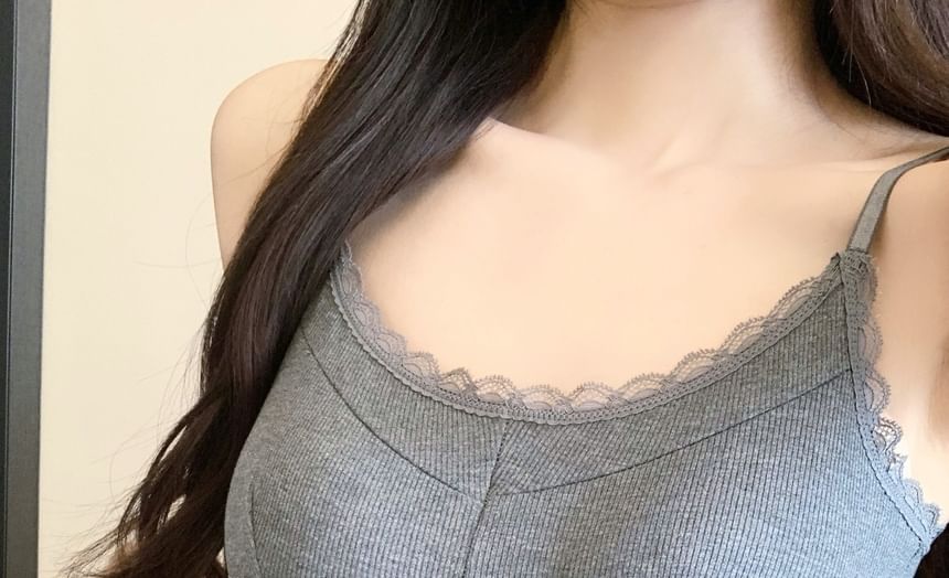 Lace-Trimmed Camisole