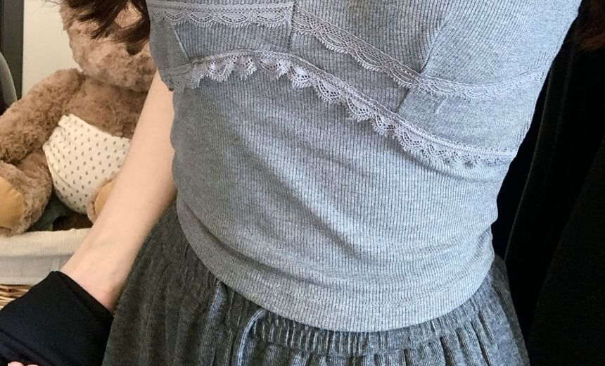 Lace-Trimmed Camisole