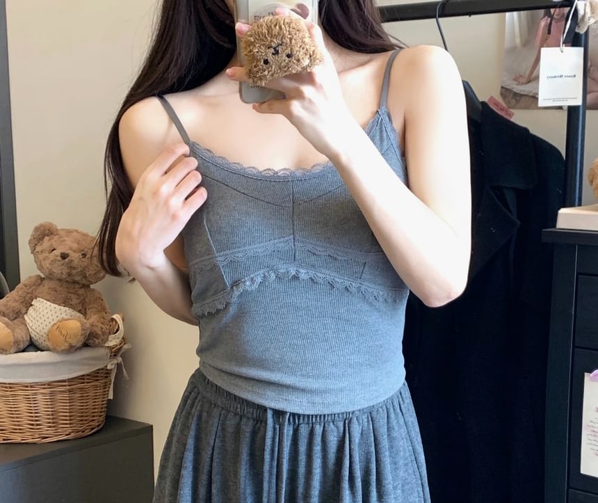 Lace-Trimmed Camisole