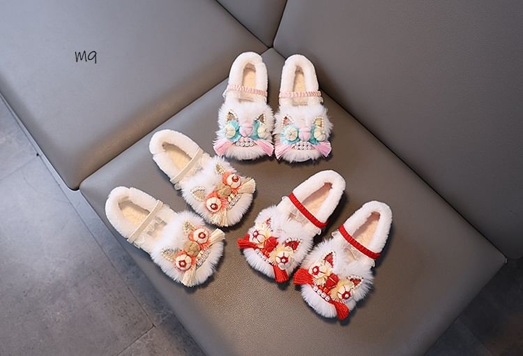 Slip Ons Lined Face Fleece Dragon