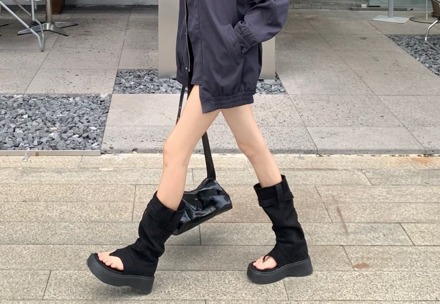 Embroidered Jacket Stand Zip Collar