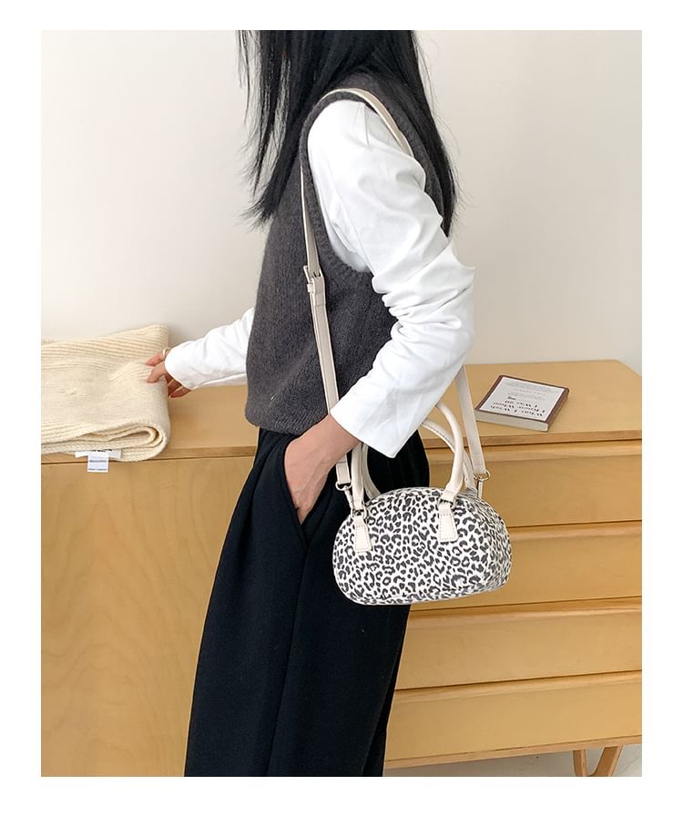 Bag Shoulder Print Leopard