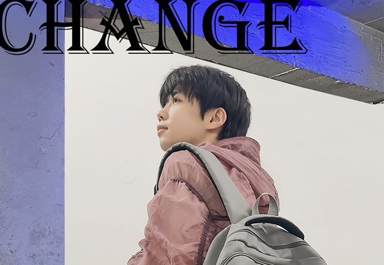 Plain Charm Backpack / Applique Bag Laptop Set