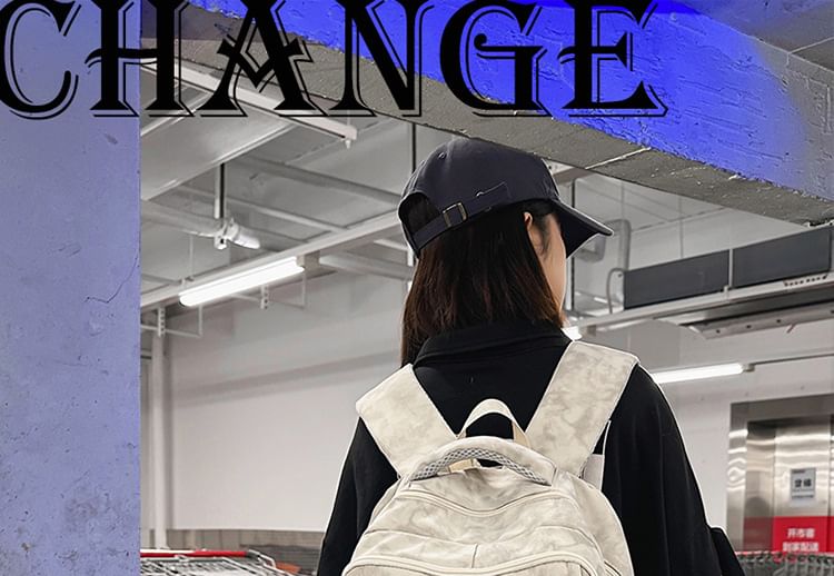 Tie Dye Applique Set Nylon Backpack Lettering / Laptop Bag Charm