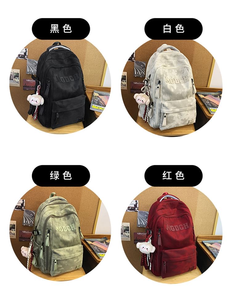 Set Applique Charm Dye Laptop Tie Nylon / Bag Backpack Lettering