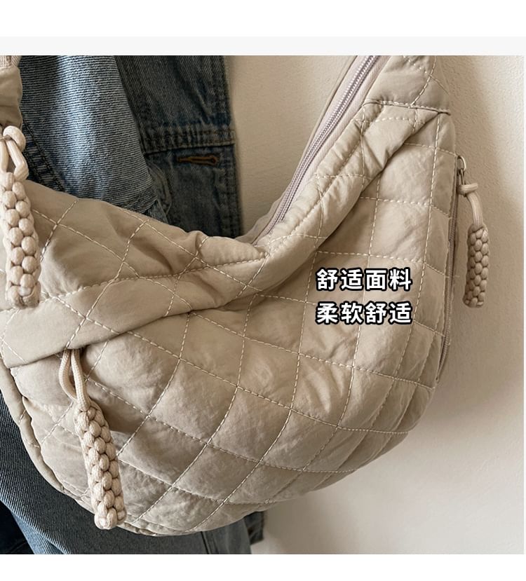 Plain Crossbody Quilted Bag