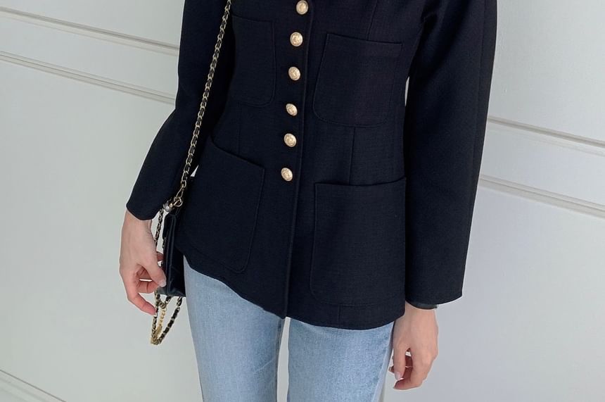 Tweed Slim-Fit Jacket