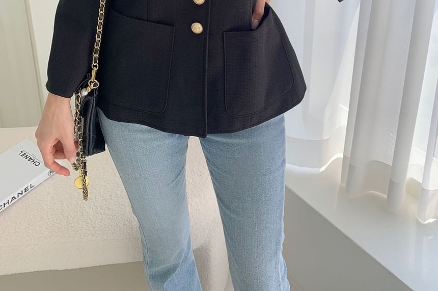 Tweed Slim-Fit Jacket