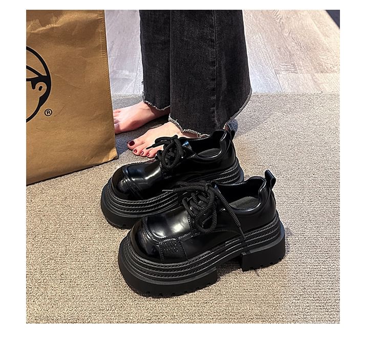 Platform Up Shoes Lace